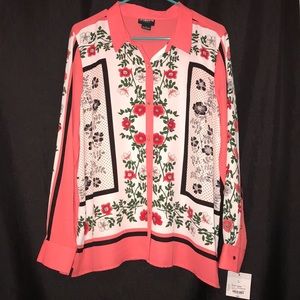 Beautiful Liz Claiborne Womens Long Sleeve Blouse